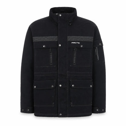 Arctix Men's Black Large Winter Parka Coat Waterproof Insulated