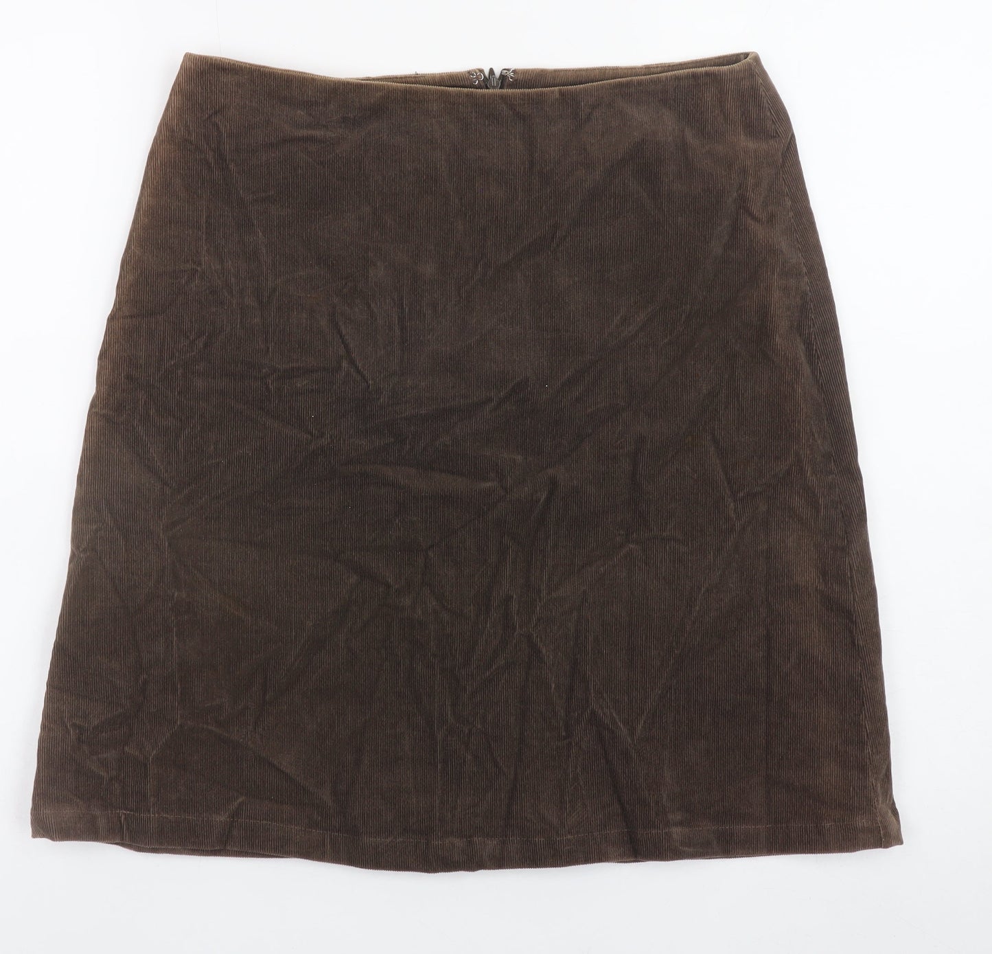 GAP Women Brown Corduroy Stretch Pencil Skirt Size 6