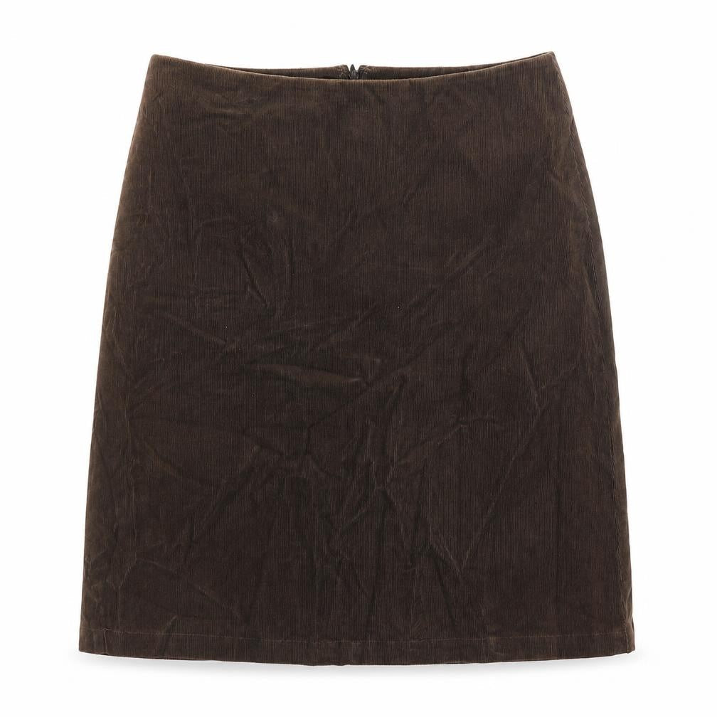 GAP Women Brown Corduroy Stretch Pencil Skirt Size 6