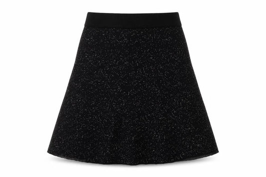 Cynthia Rowley Women's Black A-Line Stretch Knit Skirt Size S