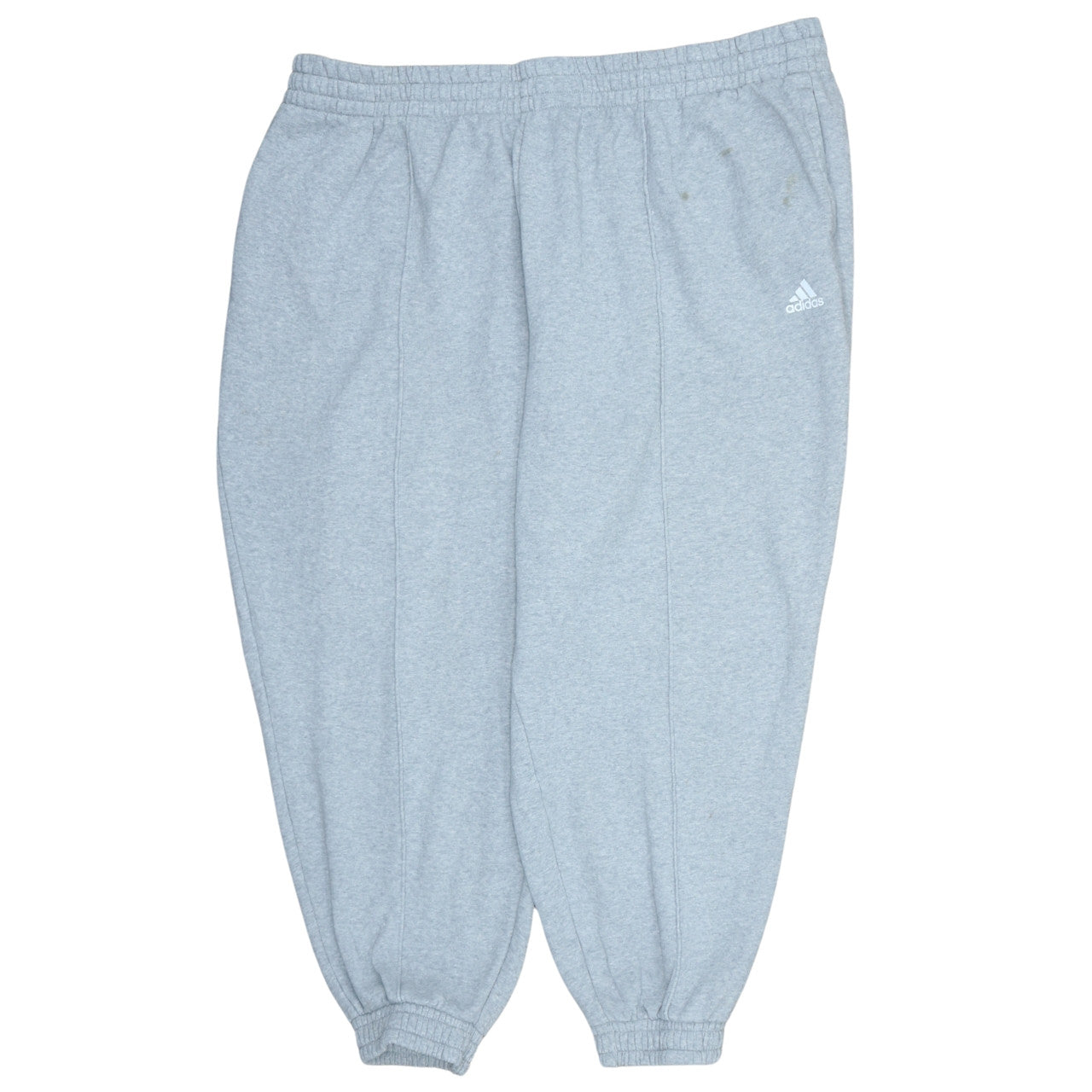 Adidas Womens Grey 3XL Sweatpants Fleece Joggers Plus Fit