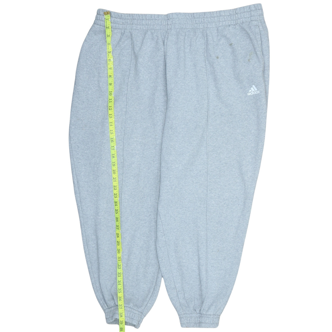 Adidas Womens Grey 3XL Sweatpants Fleece Joggers Plus Fit