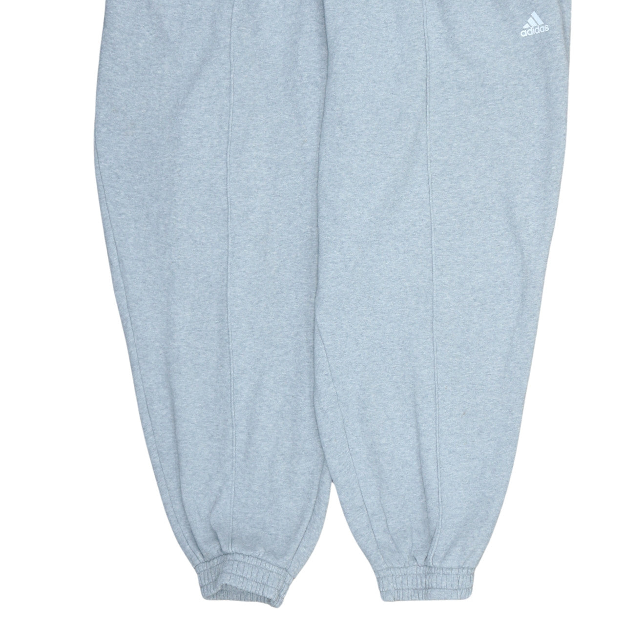 Adidas Womens Grey 3XL Sweatpants Fleece Joggers Plus Fit