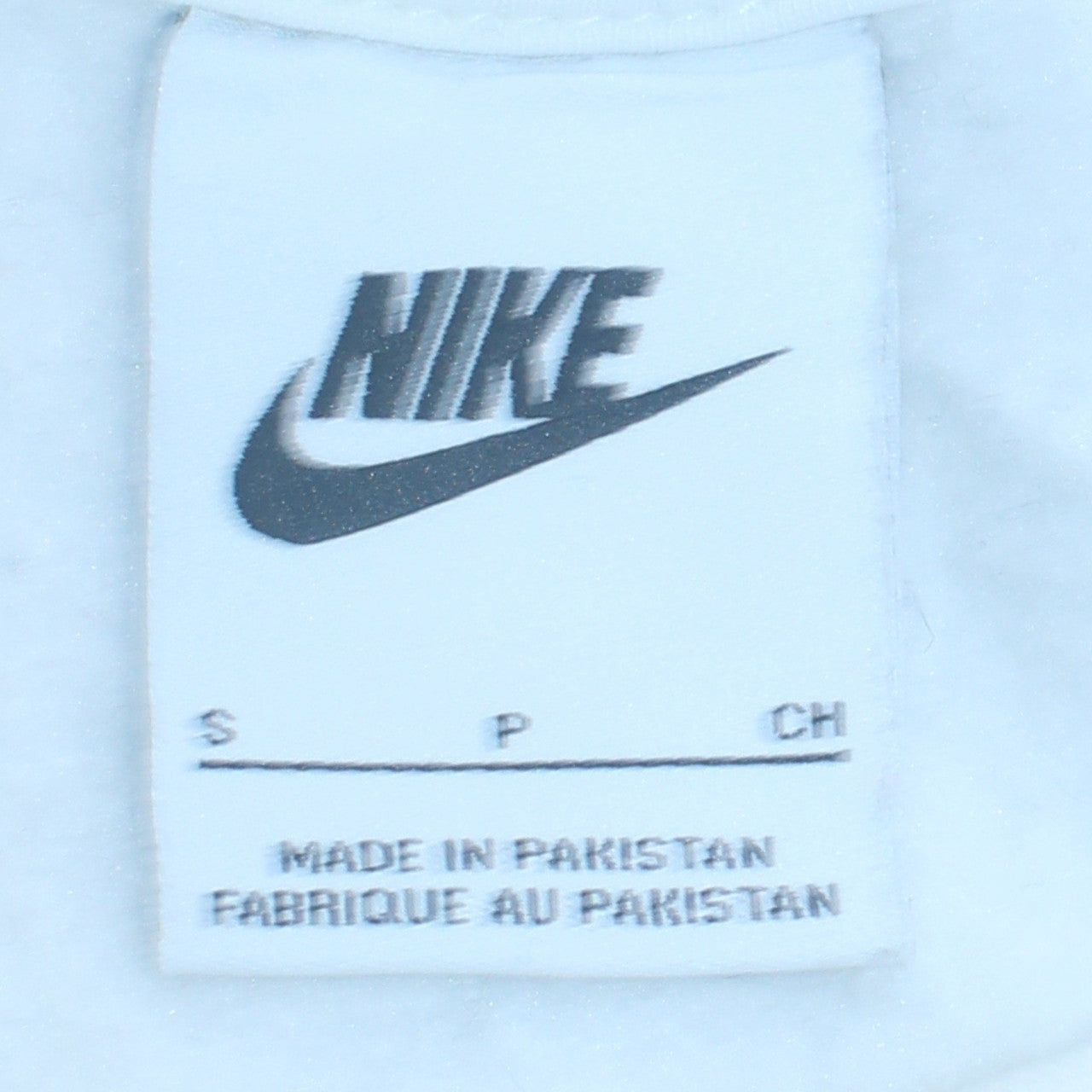 Nike Men's White Crew Neck Logo Sweatshirt Size S