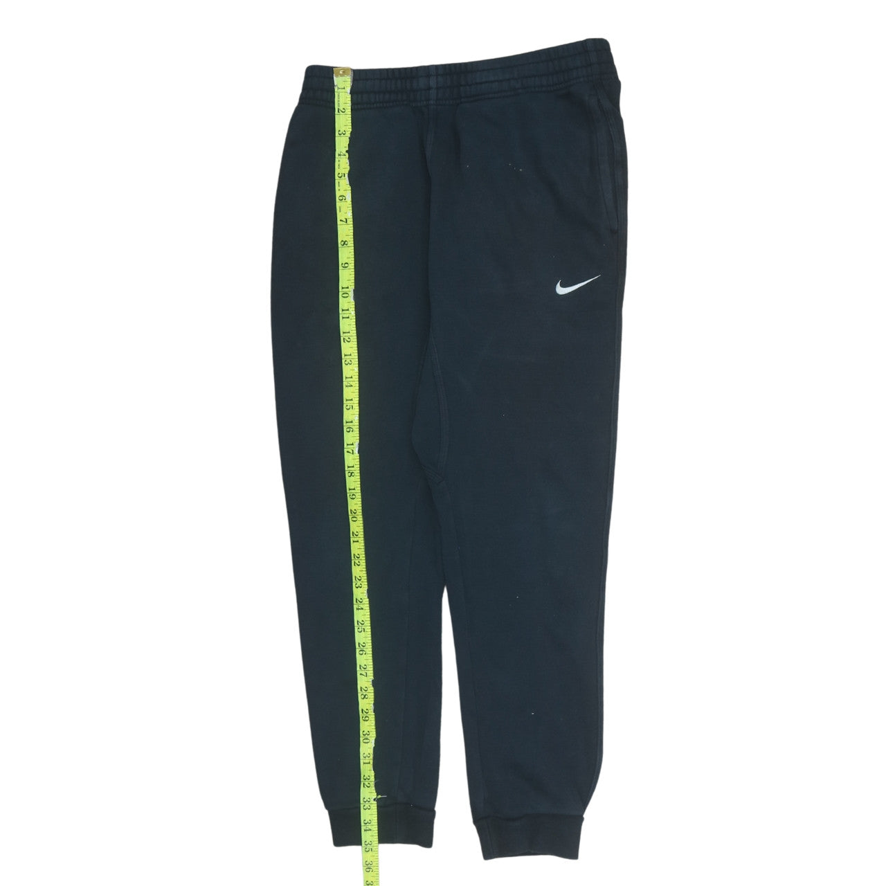 Nike Men's Black Fleece Jogger Sweatpants M Regular Fit