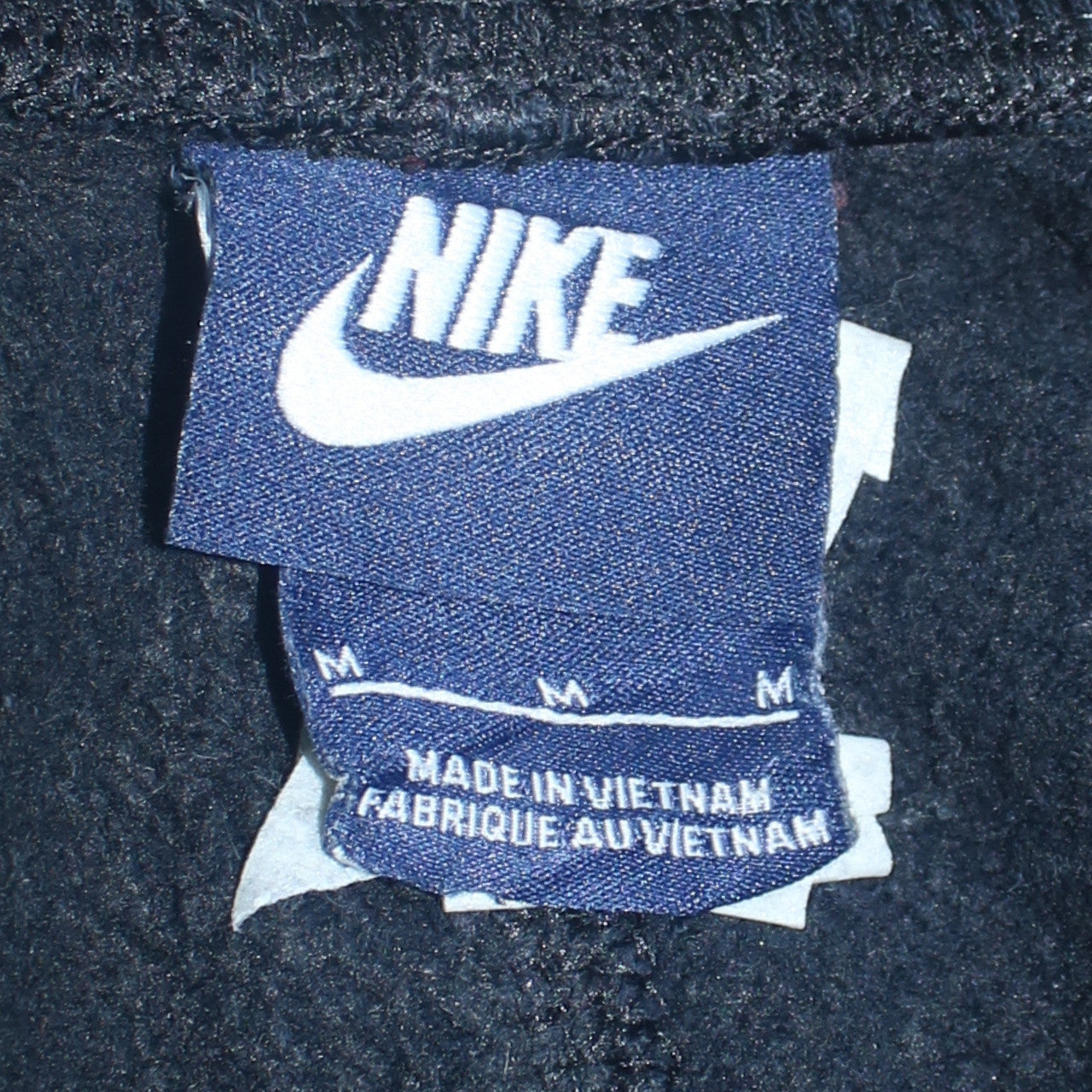 Nike Men's Black Fleece Jogger Sweatpants M Regular Fit