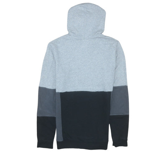 Adidas Boys Grey Colourblock Pullover Hoodie 14 Years