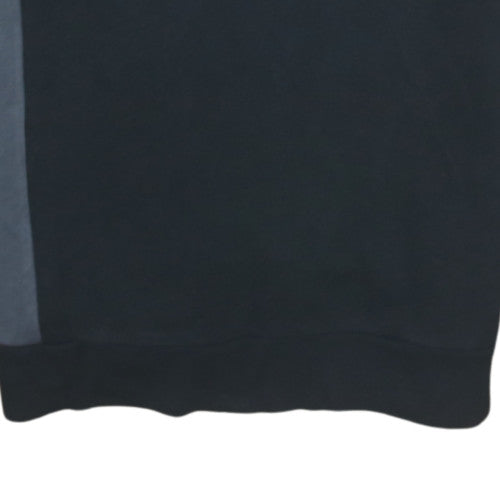 Adidas Boys Grey Colourblock Pullover Hoodie 14 Years