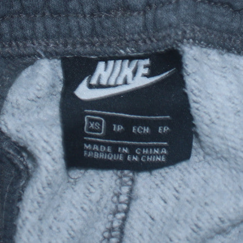 Nike Womens Grey XS Fleece Sweatpants with Logo