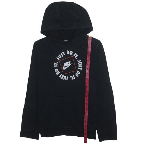 Nike Boys Black Just Do It Pullover Hoodie XL 158-170cm Standard Fit