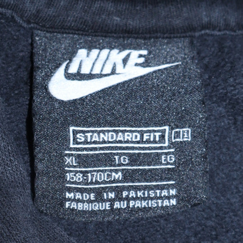 Nike Boys Black Just Do It Pullover Hoodie XL 158-170cm Standard Fit