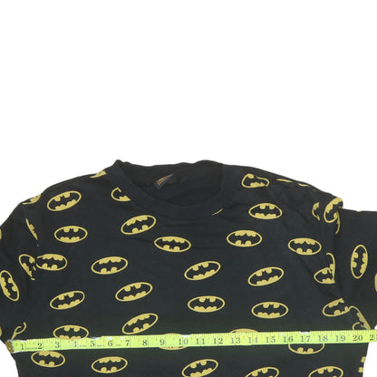 Preloved Cedar Wood State Men's Black Batman Logo Sweatshirt Size M - Back