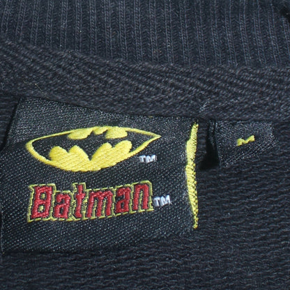 Preloved Cedar Wood State Men's Black Batman Logo Sweatshirt Size M - Image 5