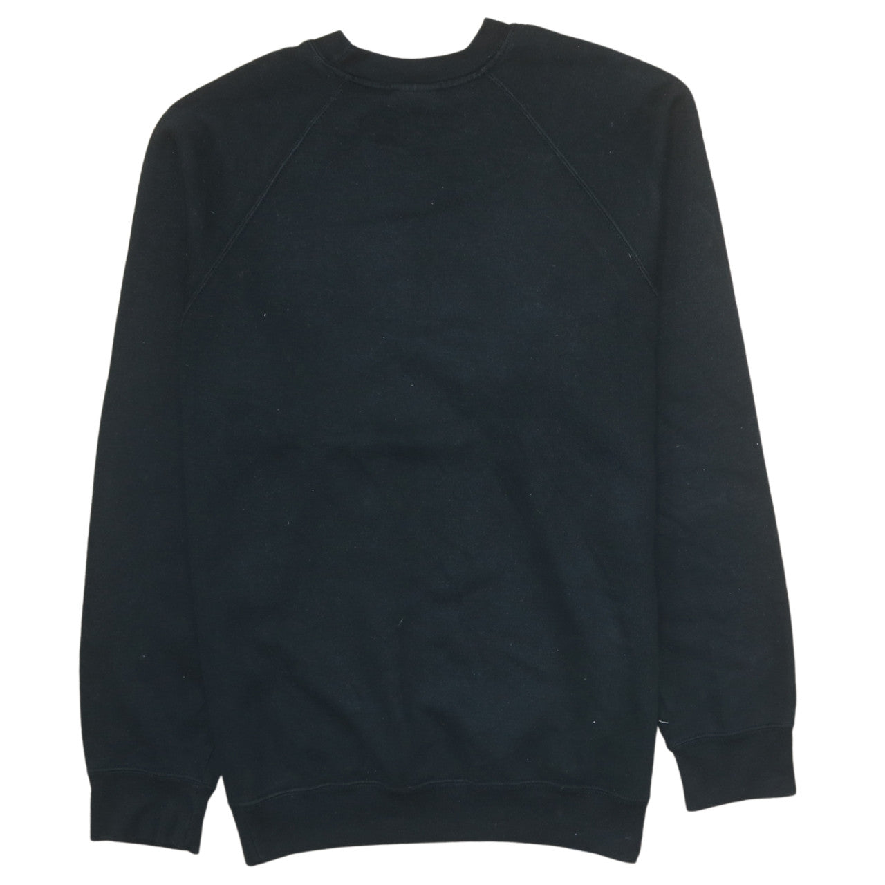 Russell Men's Black Medium Pullover Sweatshirt with Embroidered Logo