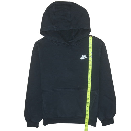 Nike Boys Black Pullover Hoodie L 147-158cm Fleece Sweatshirt
