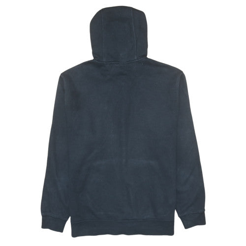 Nike Men's Black Full Zip Hoodie L Cotton Blend Sportswear