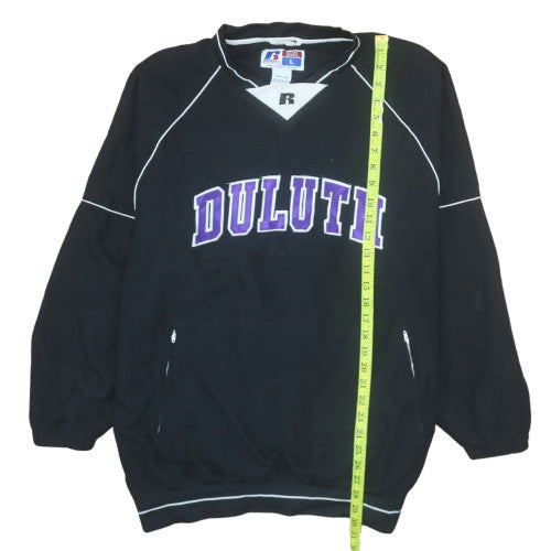Russell Athletic Men's Black L Pullover Sweatshirt Duluth Graphic