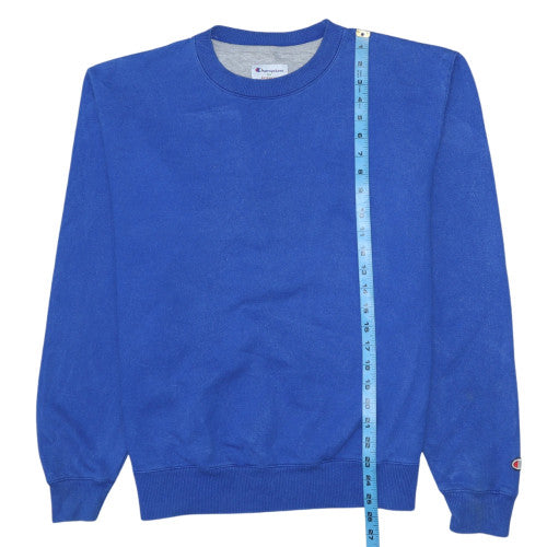 Champion Men's Blue Crew Neck Pullover Sweatshirt Size M