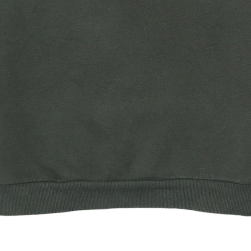 Puma Boys Green Crew Neck Sweatshirt Size 14 Years Fleece Logo Pullover