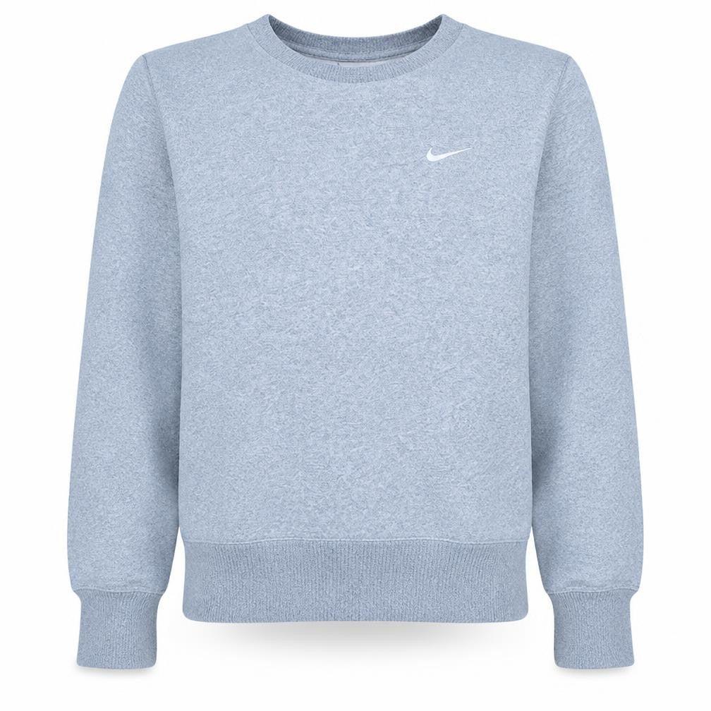 Nike Men's Grey Crew Neck Pullover Sweatshirt Size S