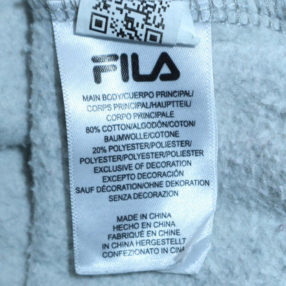 Additional view of Fila men’s grey small crew neck pullover sweatshirt