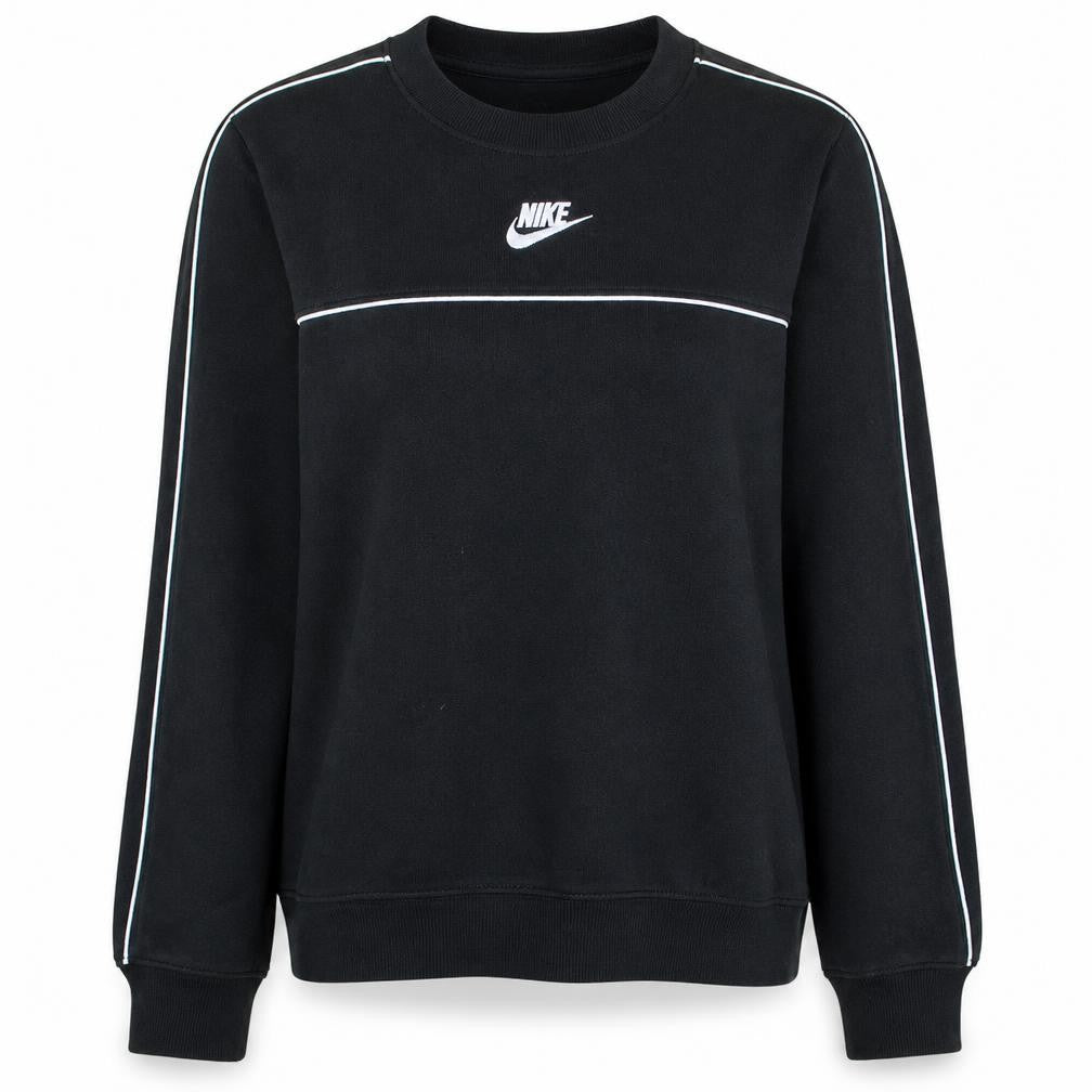 Nike Women's Black Crew Neck Pullover Sweatshirt Size S