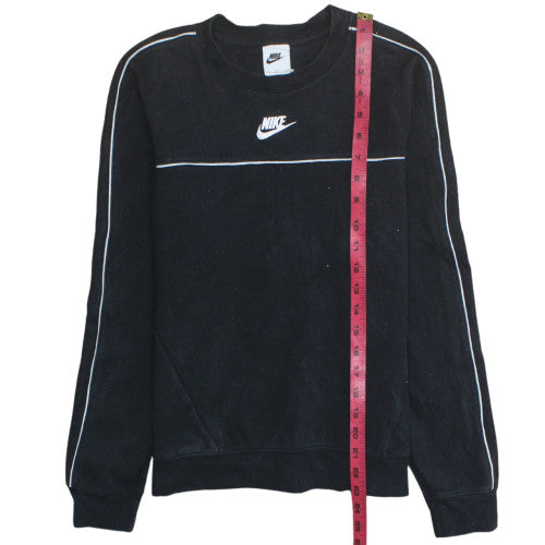 Nike Women's Black Crew Neck Pullover Sweatshirt Size S