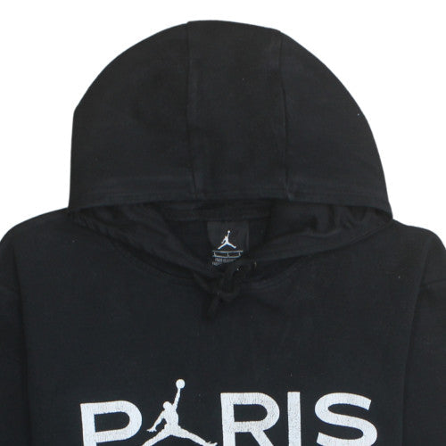 Jordan Paris Saint-Germain Black Men's Pullover Hoodie L