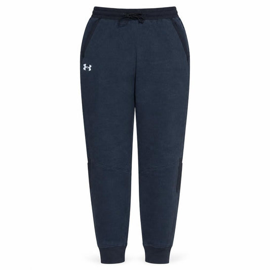 Under Armour Men's Blue M Jogger Fleece Sweatpants Tapered Fit