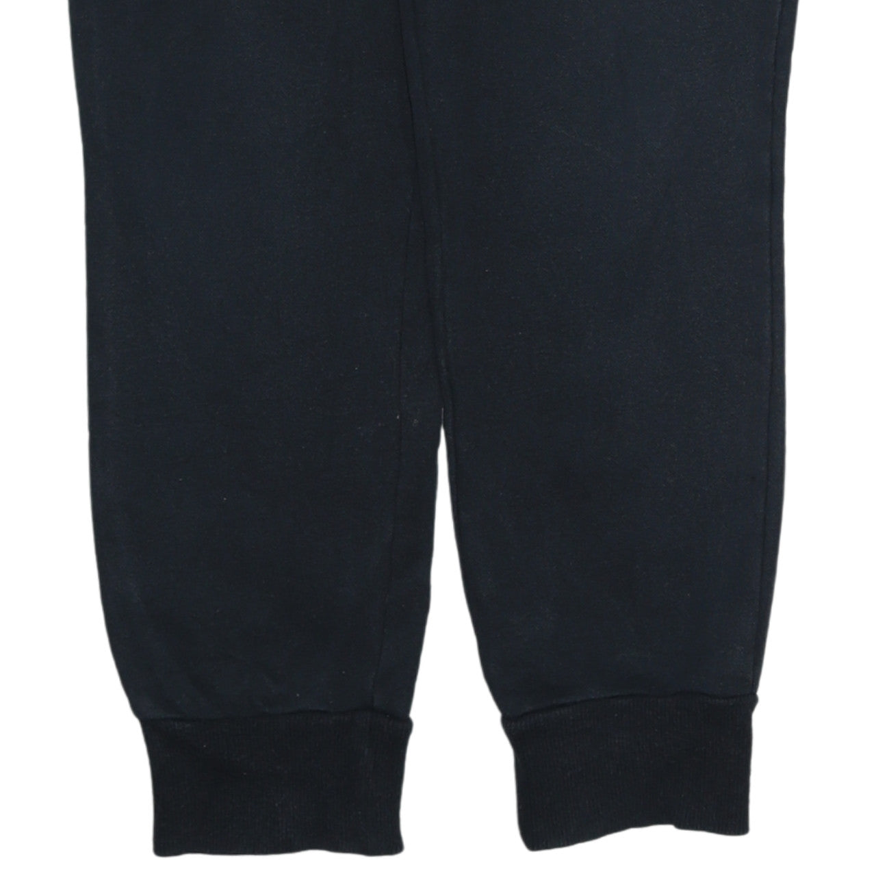 Puma Womens Black Jogger Trousers Size 12 Regular Fit Fleece