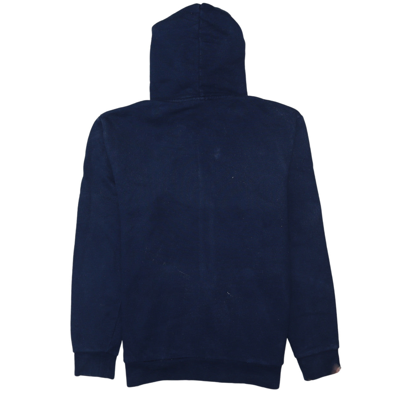 Adidas Men’s Blue Full Zip Hoodie Size M Regular Fit Logo Sportswear