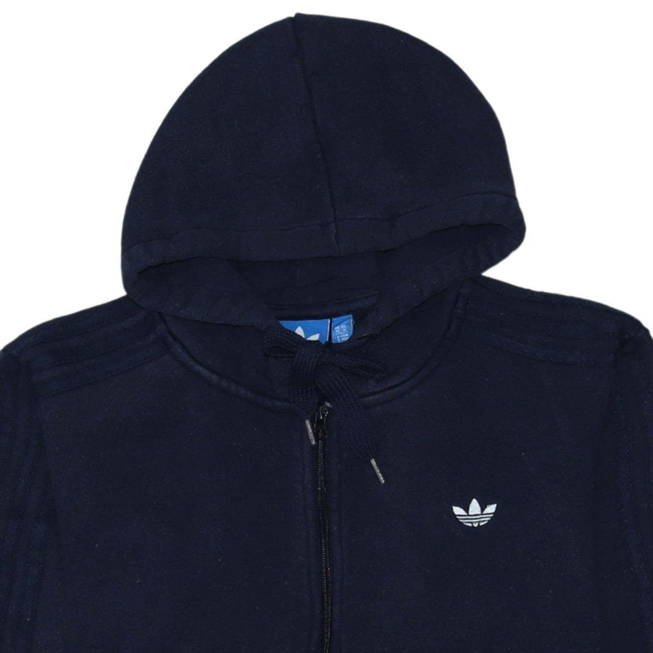 Adidas Men's Blue Full Zip Hoodie Size M Regular Fit