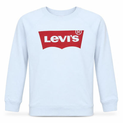 Levi's Men's White XS Pullover Sweatshirt Crew Neck Logo Print