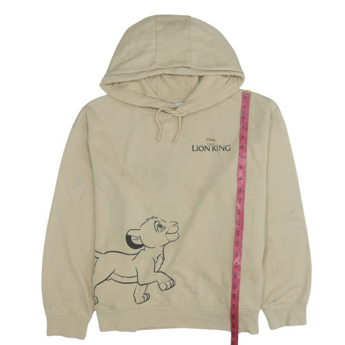 Primark Disney Women Beige Lion King Pullover Hoodie Size L 14/16
