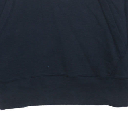 GAP Men's Blue London Logo Pullover Hoodie Size M
