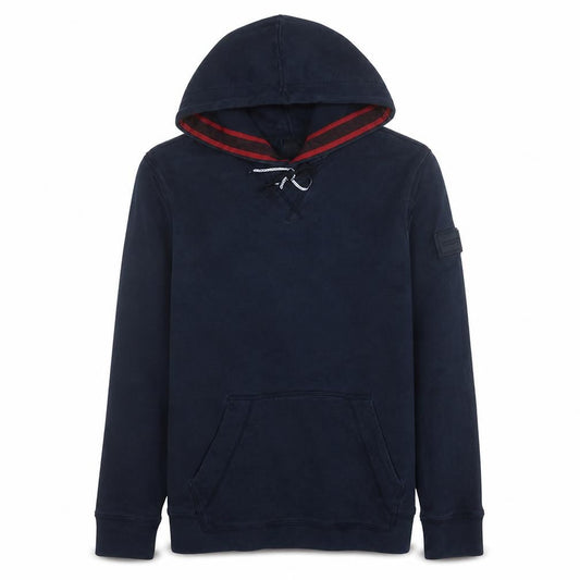 Hugo Boss Men's Blue Pullover Hoodie Size S Regular Fit