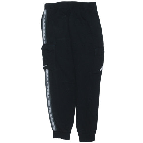 Nike Men's Black Fleece Jogger Trousers M Regular Fit