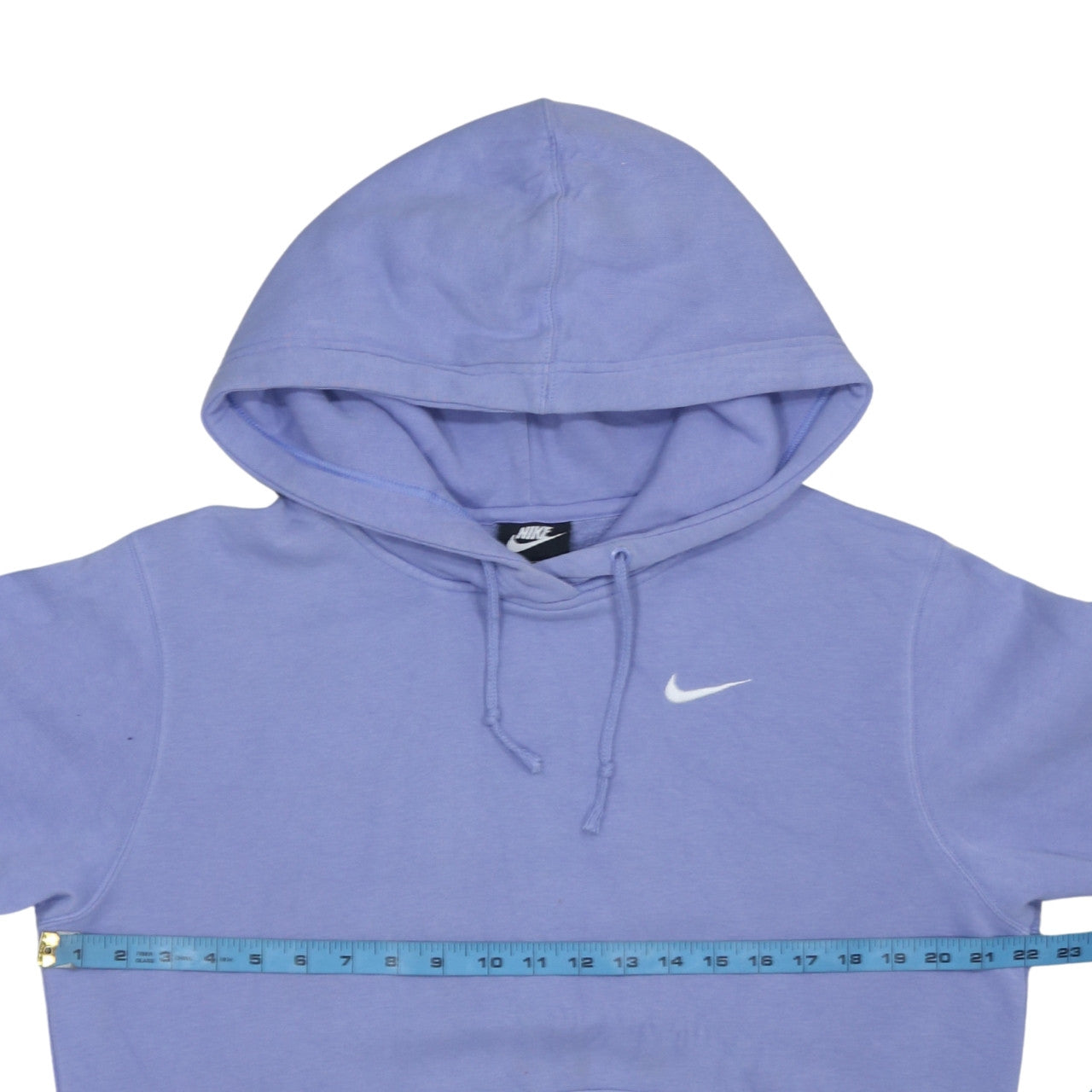 Nike Women’s Blue Pullover Hoodie Small Cotton Blend Sweatshirt