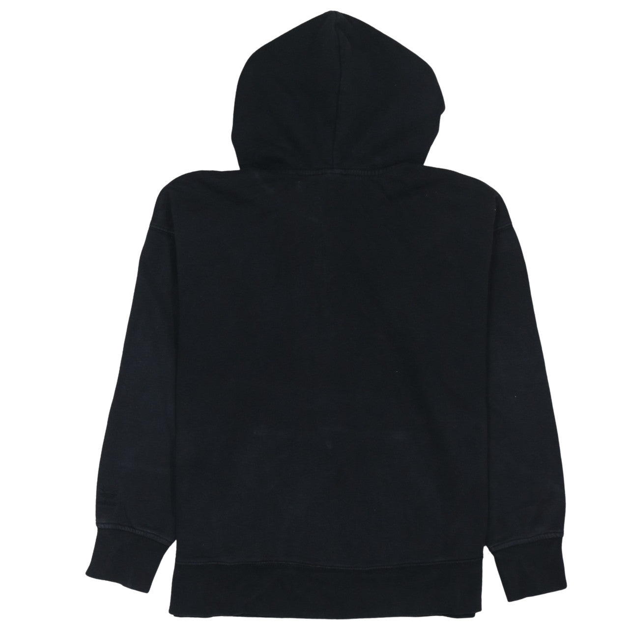 Adidas Originals Womens Black XS 1/4 Zip Hooded Sweatshirt