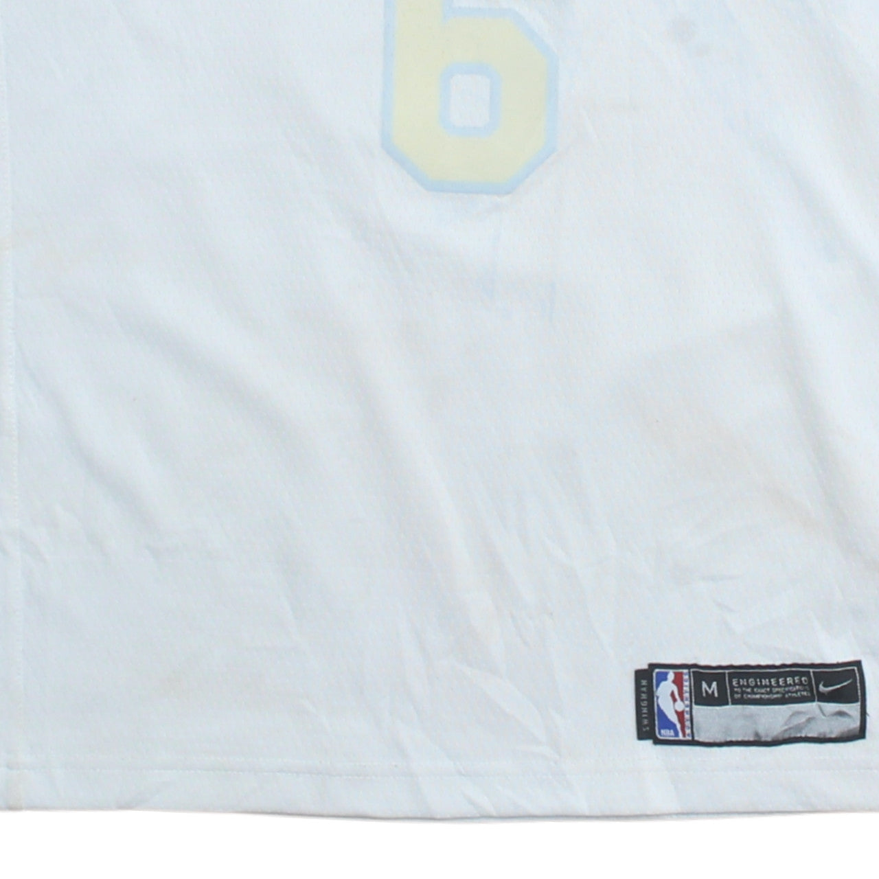 Nike Men's New York Knicks White Basketball Jersey Tank Top Size M