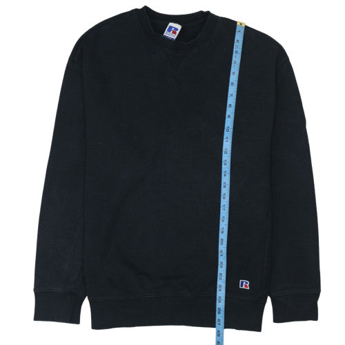 Russell Athletic Men's Black Pullover Sweatshirt Size L Classic Fit