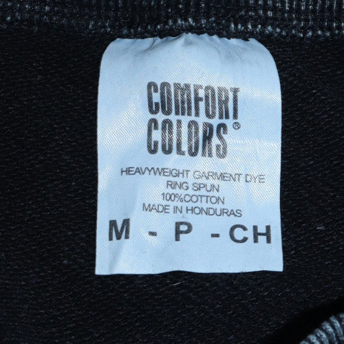 Comfort Colors Men's Black Halloween Graphic Pullover Sweatshirt M