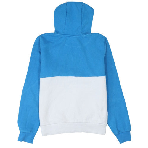 Ellesse Boys Blue & White Pullover Hoodie 13-14 Years Cotton Blend