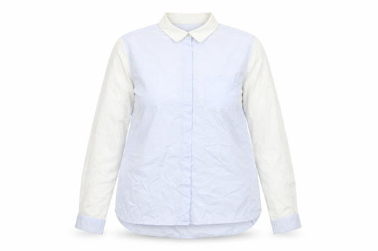 The Kooples Womens Blue Collared Button-Up Cotton Shirt Size S
