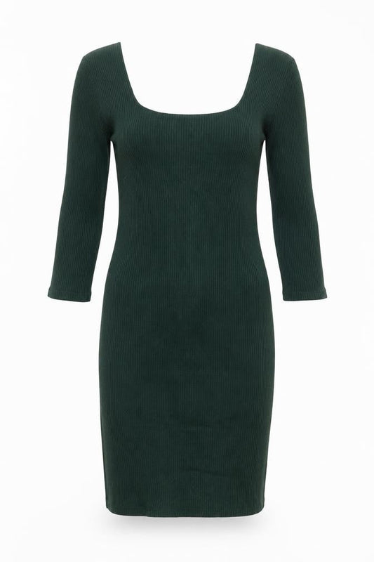 Pull&Bear Women’s Green Bodycon Knee Length Dress Size 8
