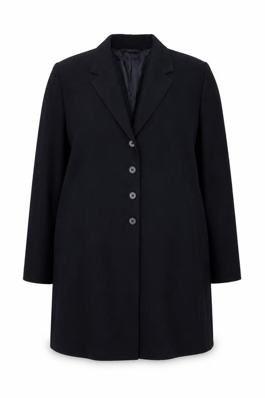 Marks and Spencer Womens Blue Petite Long Sleeve Blazer Size 18