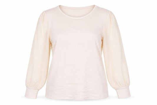 M&Co Women's Pink Size 14 Puff Sleeve Tunic Blouse