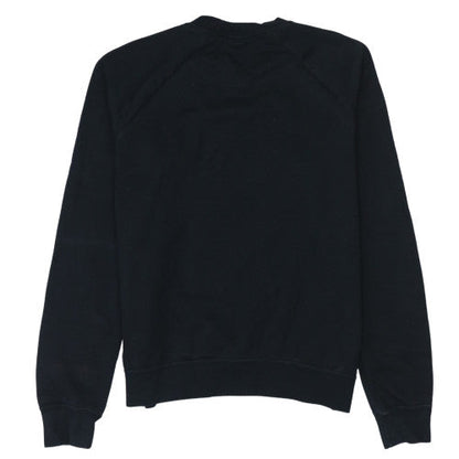 Nike Women's Black Medium Pullover Sweatshirt Crew Neck Logo