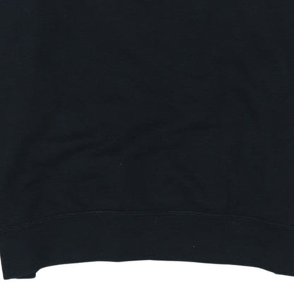 Nike Women's Black Medium Pullover Sweatshirt Crew Neck Logo