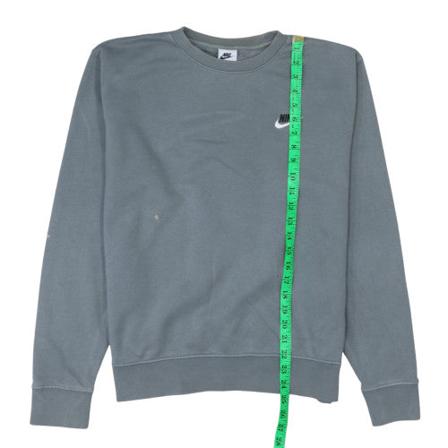 Nike Men’s Grey Crew Neck Pullover Sweatshirt Size S